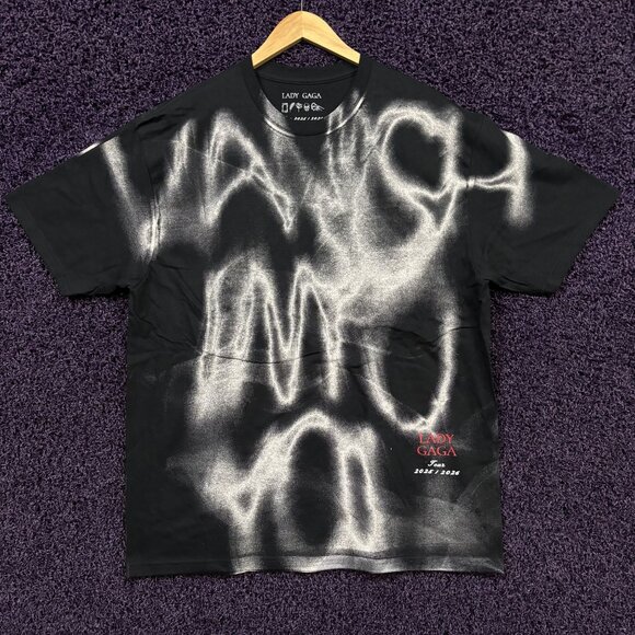 Lady Gaga Vanish Into You Mayhem Ball Tour T-shirt size Large - Picture 1 of 5